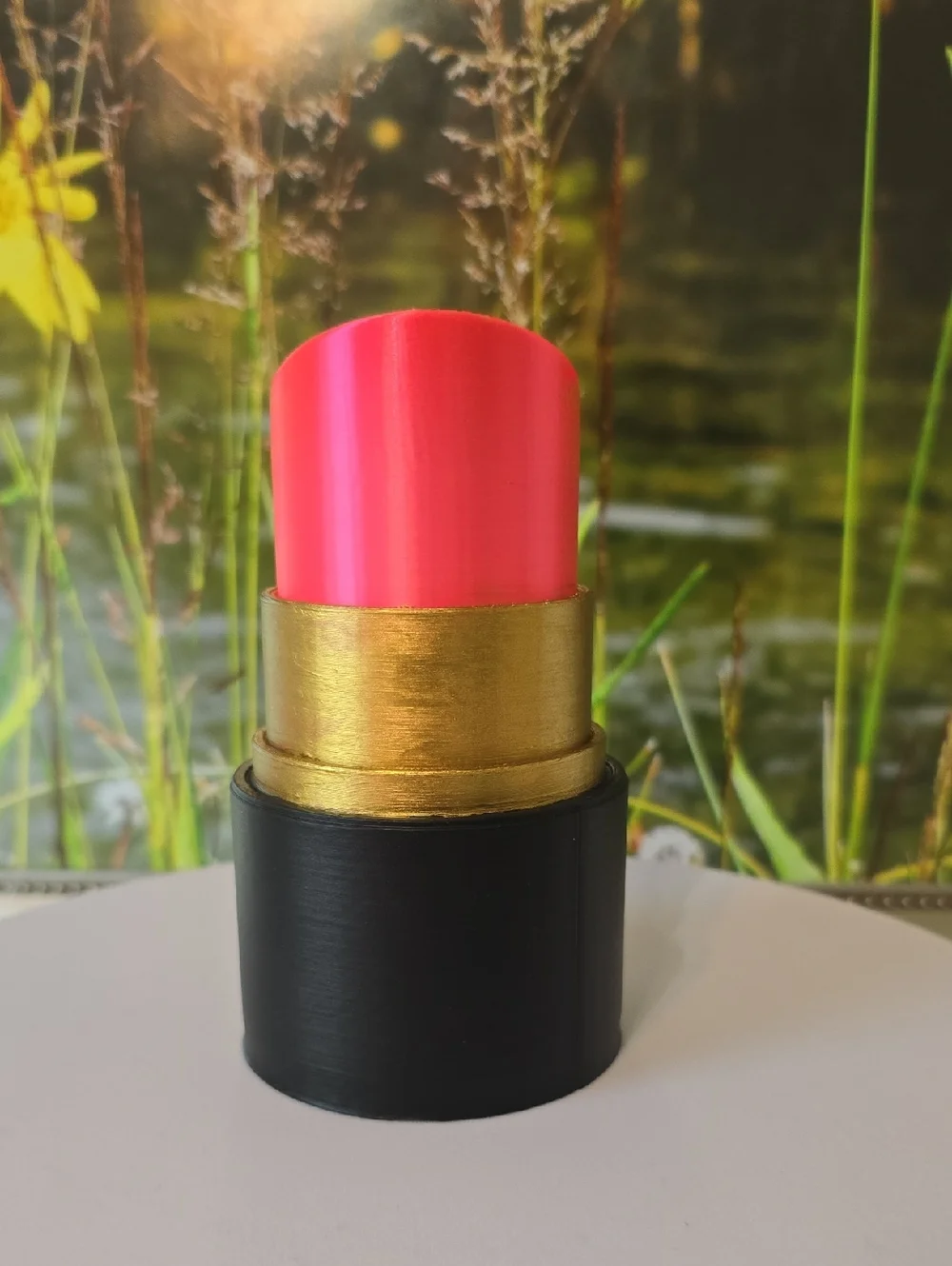 Lipstick Makeup Brush Holder Vanity Organizer Pen Cup Desk Decor Handmade